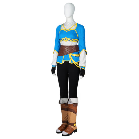 The Legend of Zelda: Breath of the Wild Princess Zelda Cosplay Costume