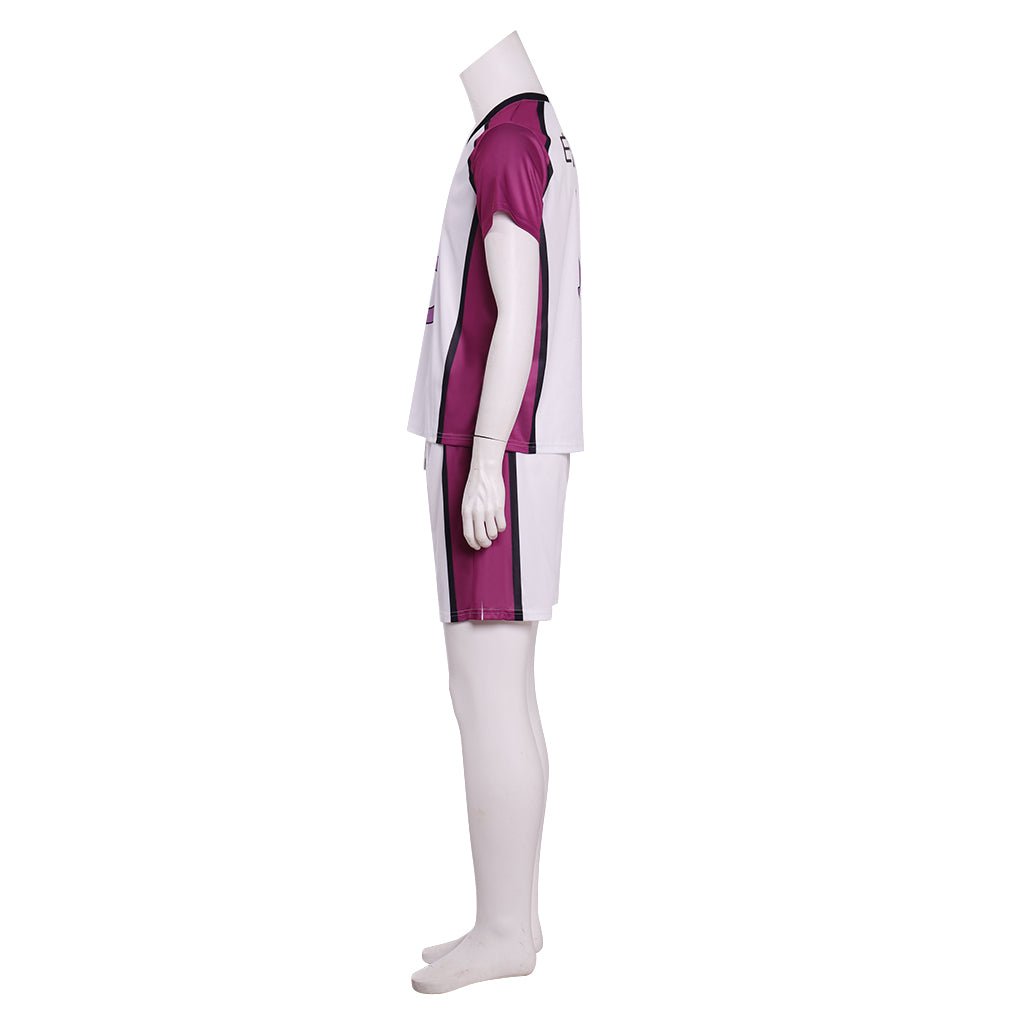 Haikyuu!! Tendo Satori Shiratorizawa Jersey Uniform Cosplay Costume - Anime Volleyball Team Cosplay Outfit