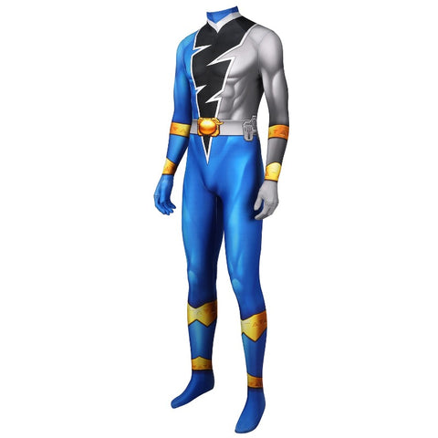 KISHIRYU SENTAI RYUSOULGER Blue Soldier Cosplay Bodysuit Zentai Costume