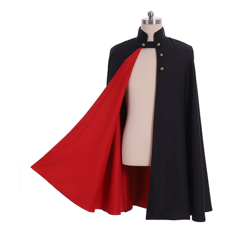 Medieval Knight Uniform Cape: Secret Garden Halloween Costume for Adults