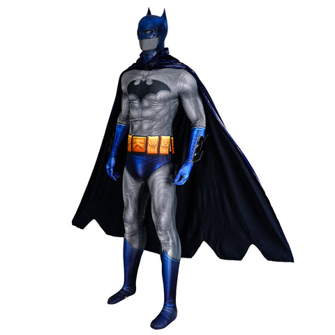 Comic Batman Hush Halloween Cosplay Batman Costume Printing Bodysuit Full Set