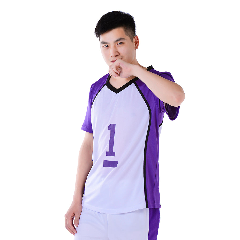 Haikyuu!! Shiratorizawa Academy Wakatoshi Ushijima Cosplay Costume