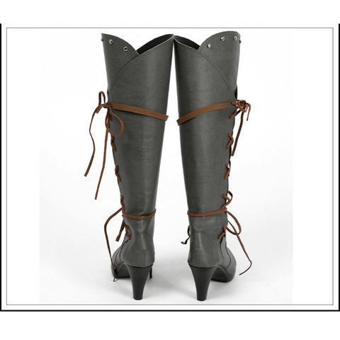 The Witcher IV Ciri Cosplay Costume Full Set With Cloak For Women