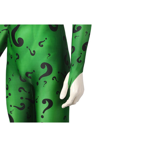 Batman Forever Riddler Costume for Men, Green Suit