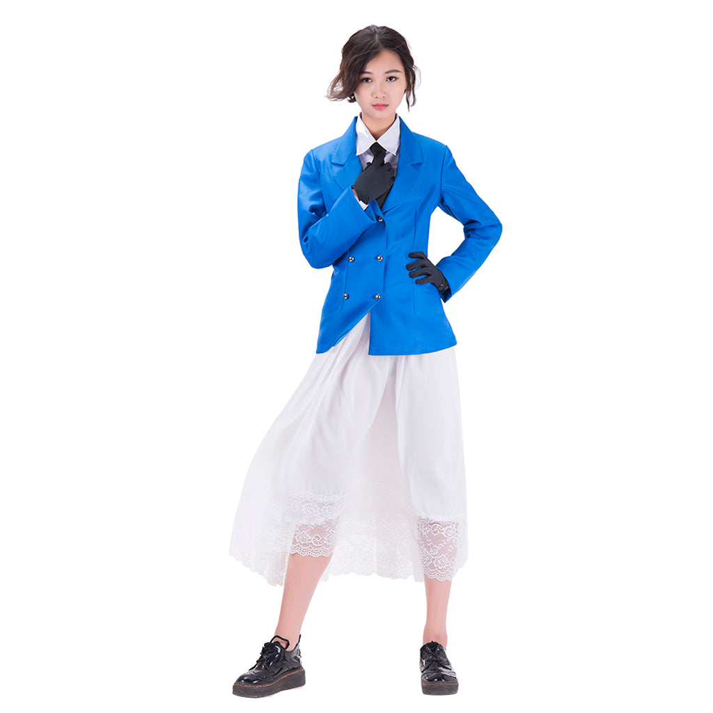 Hetalia: Axis Powers France Nyotalia Female Dress Cosplay Costume