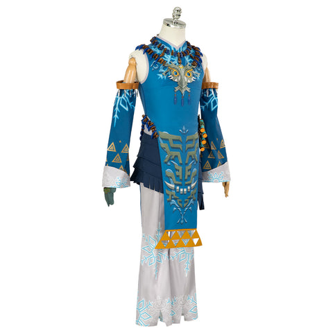 The Legend of Zelda: Tears of the Kingdom Link Cosplay Costume – Top, Trousers, Necklace & Sleeves