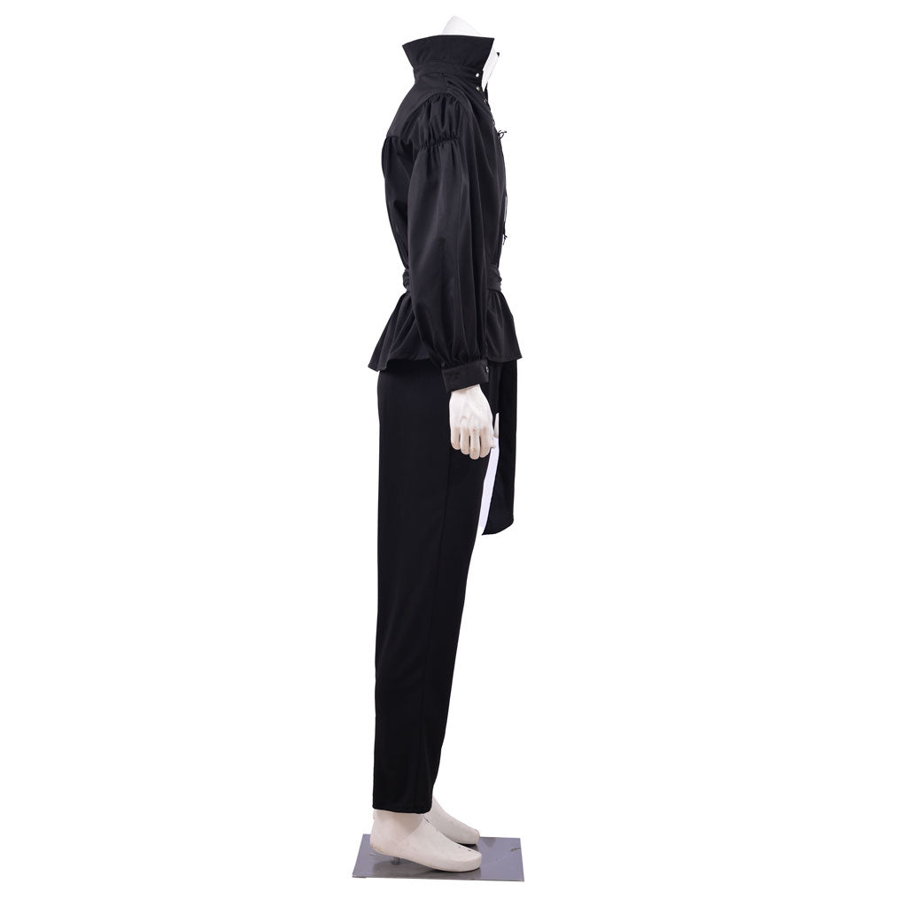 Westley The Princess Bride Cosplay Costume - Black Swordsman Warrior Suit for Halloween