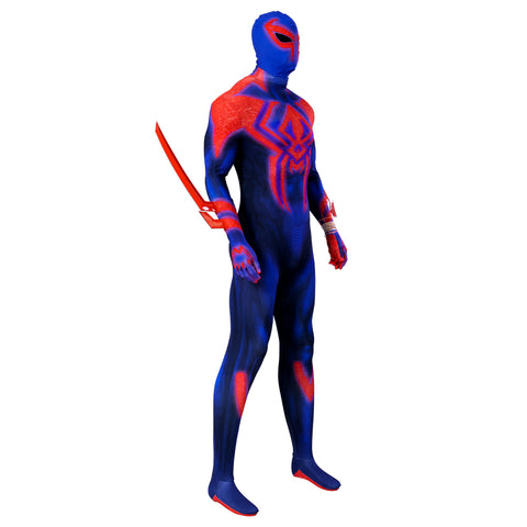 Spider-Man Across the Spider-Verse Cosplay Jumpsuit with Cloak