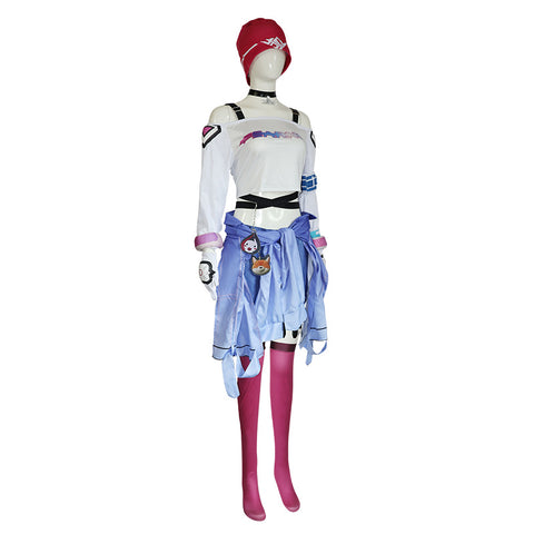 Overwatch Kiriko Casual Cosplay Costume - Anime Game Character Halloween Outfit