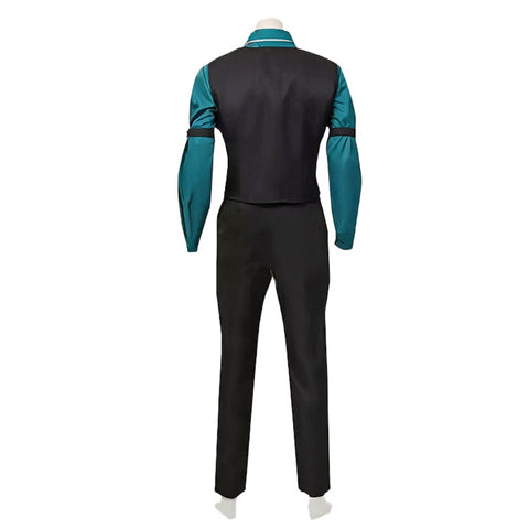 Ace Attorney Godot Cosplay Costume with Mask