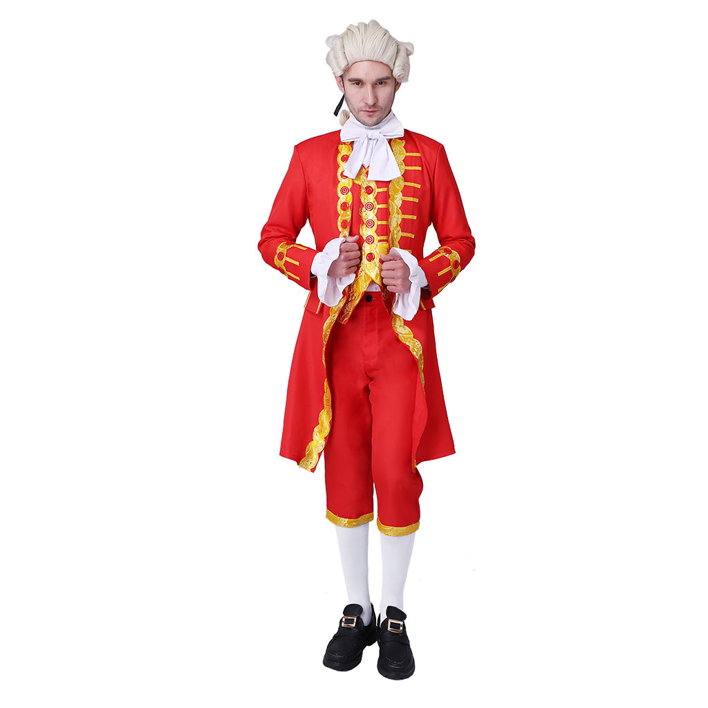 Hamilton King George III Robe Cosplay Costume – Regal King’s Outfit with Cloak | Coscomos Medieval Series