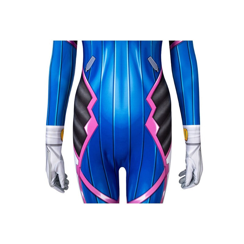 Overwatch D.Va Digital Printed Cosplay Costume - Full Outfit for Fans