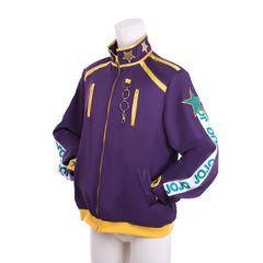 JoJo's Bizarre Adventure Jotaro Kujo Jacket Coat Cosplay Costume for Anime Fans