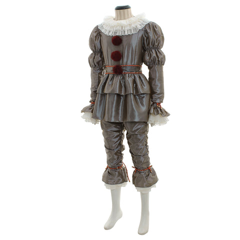 Pennywise The Dancing Clown Cosplay Costume - Movie It Chapter Two Stephen King Horror Fancy Dress for Adults