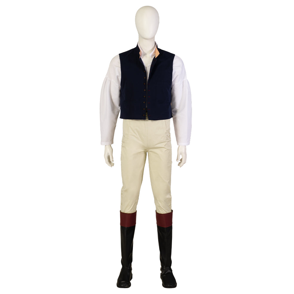 The Little Mermaid 2023 Prince Eric Cosplay Costume