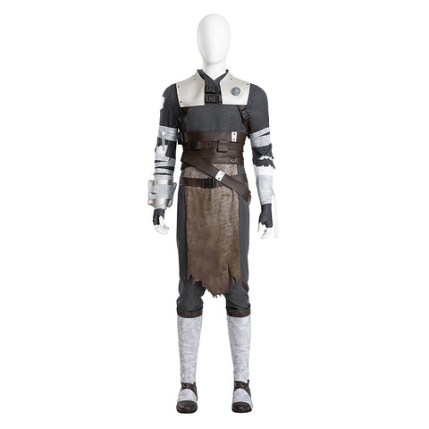 Star Wars Starkiller Galen Marek Cosplay Costume Set With Shoes - Movie Halloween Outfit