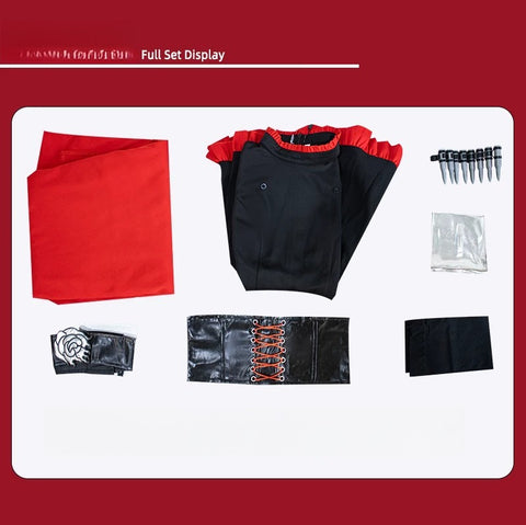 RWBY Ruby Rose Battle Outfit Cosplay Costume