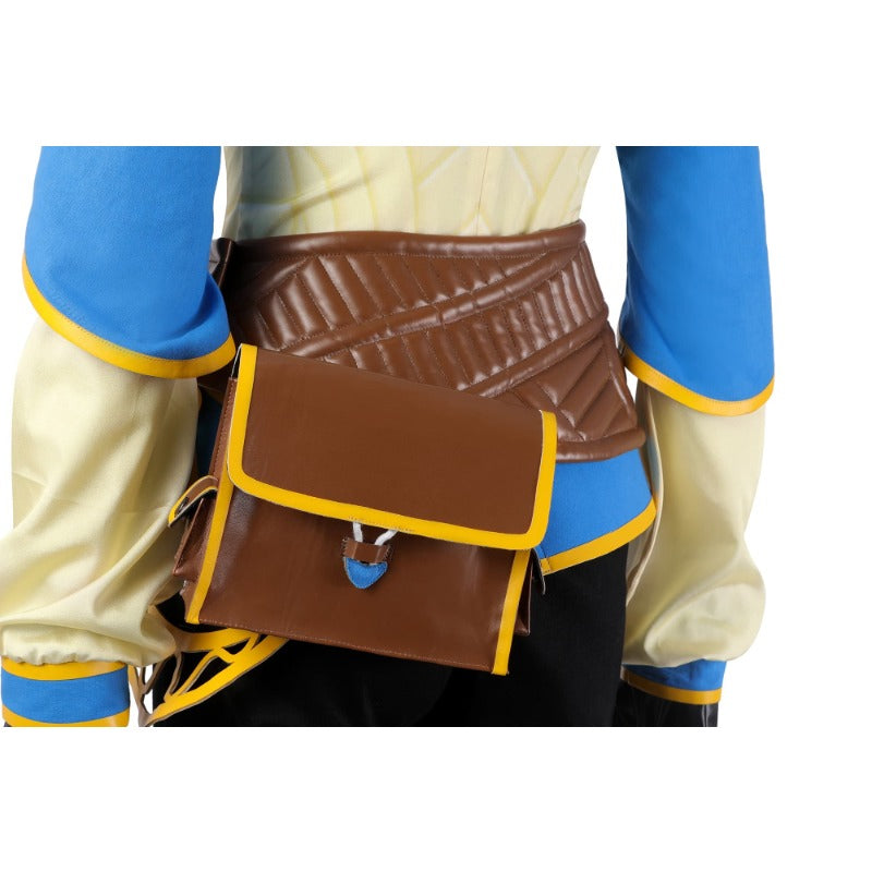 Princess Zelda Blue Cosplay Costume - Breath of the Wild Outfit for Halloween & Events