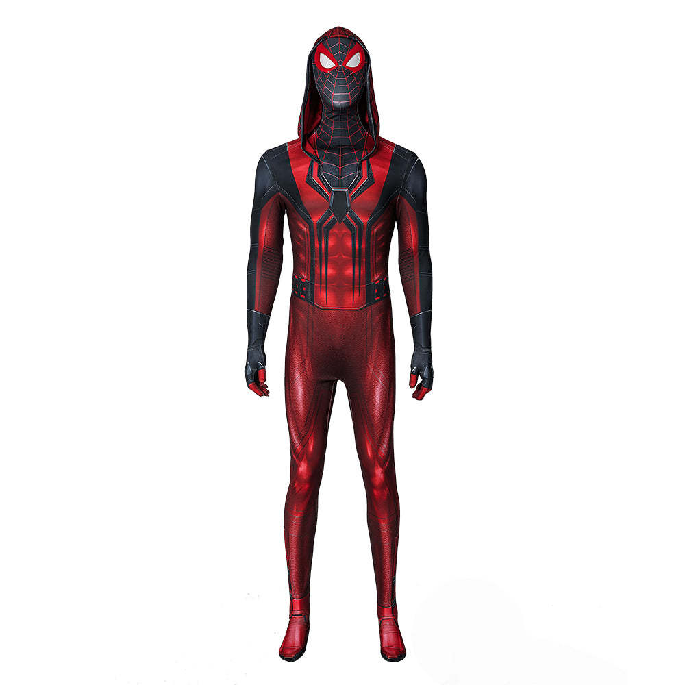 2023 Spider-Man Miles Morales Jumpsuit Cosplay Costume