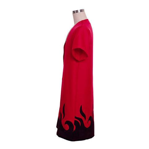 nime Naruto Cosplay Costume - Uzumaki Naruto Long Robe Cape Cloak