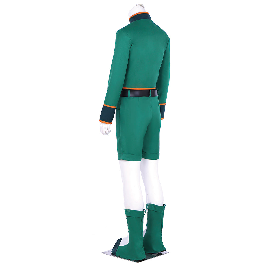 Hunter x Hunter Gon Freecss Cosplay Costume Green Suit Outfit