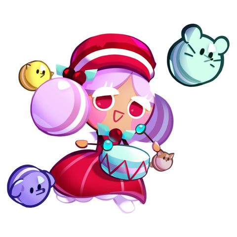 Cookie Run Kingdom Macaroon Cookie Cosplay Costume Pre-sale Custom