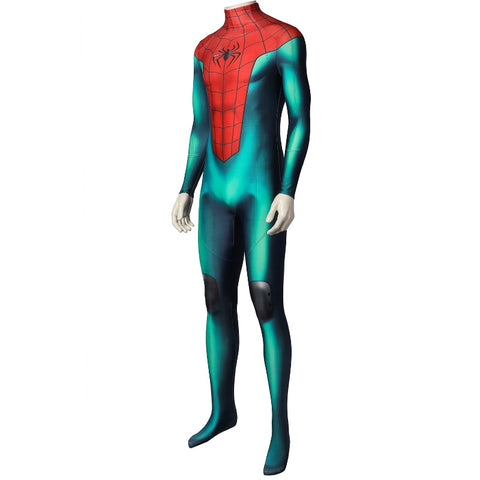 PS5 Spider-Man Miles Morales Cosplay Costume Body-suit Zentai Tight Jumpsuit