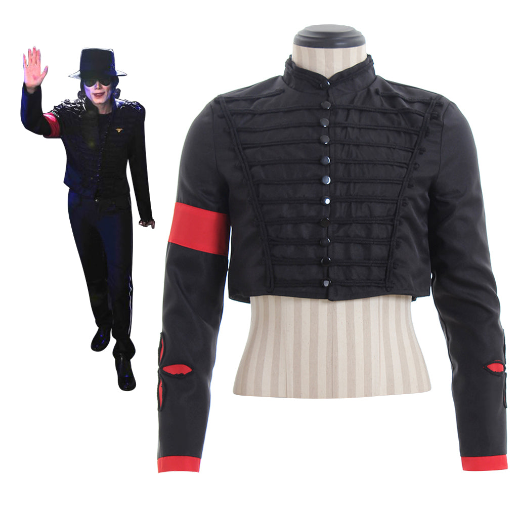 Famous Celebrity Cosplay Costume Jacket & Suit | Stage Performance Outfit with Hat, Top, Pants | Perfect for Halloween, Dance, and Party Events