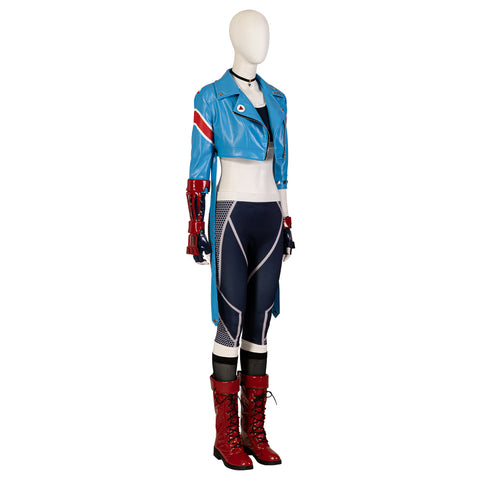 Cammy White Cosplay Costume - Street Fighter 6 Outfit for Halloween & Gaming Events