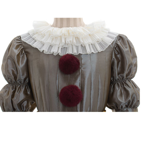 Pennywise The Dancing Clown Cosplay Costume - Movie It Chapter Two Stephen King Horror Fancy Dress for Adults