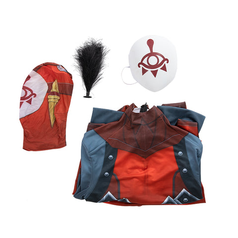 The Legend of Zelda Tears of the Kingdom Yiga Clan Cosplay Outfit Full Set - Halloween Costume Bodysuit