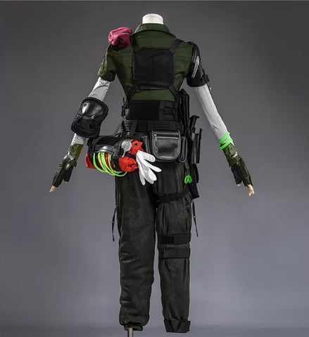 Delta Action Butterfly Cosplay Costume – Lena Operator Original Skin Full Game Outfit for PC & Mobile