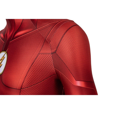 The Flash Season 5 Barry Allen Cosplay Costume Jumpsuit Mask Full Set 3D Print