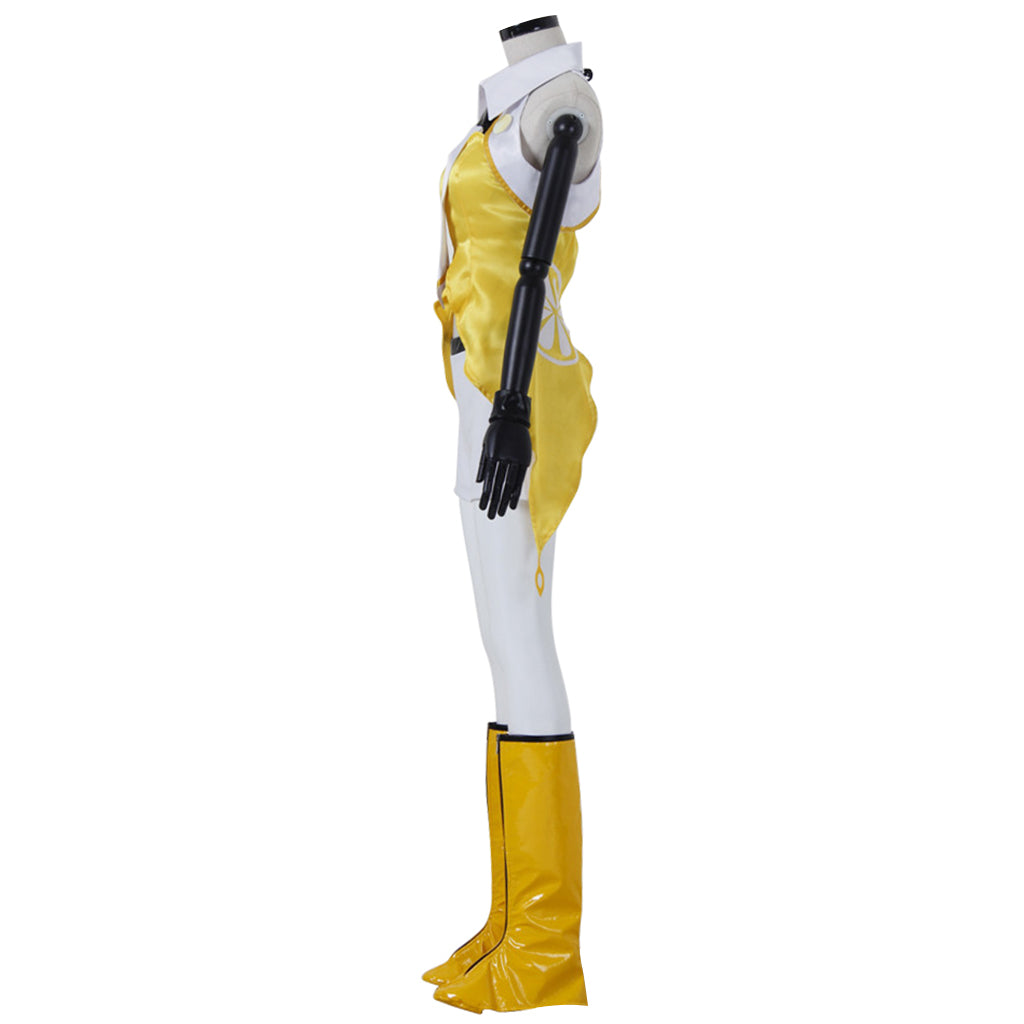 Yellow Miku Cosplay Costume | Hatsune Miku Yellow Outfit