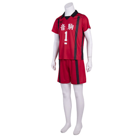 Haikyuu!! Nekoma High School NO.1 Kenma Kozume Team Jersey Cosplay Costume