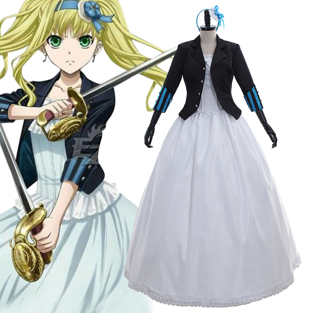 Deluxe Black Butler Luxury Cruise Arc Elizabeth Midford Cosplay Costume