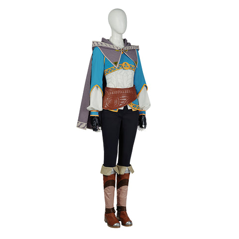 Tears of the Kingdom Princess Cosplay Costume – Elegant Zelda-Inspired Outfit for Halloween, Parties, and Collectors