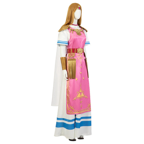 Super Smash Bros. Ultimate Princess Zelda Pink Cosplay Costume - Game Inspired Outfit