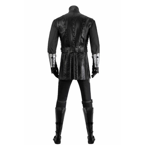 The Witcher 3: Wild Hunt Geralt Cosplay Costume Men’s Coat Pants Shirt Halloween Outfit