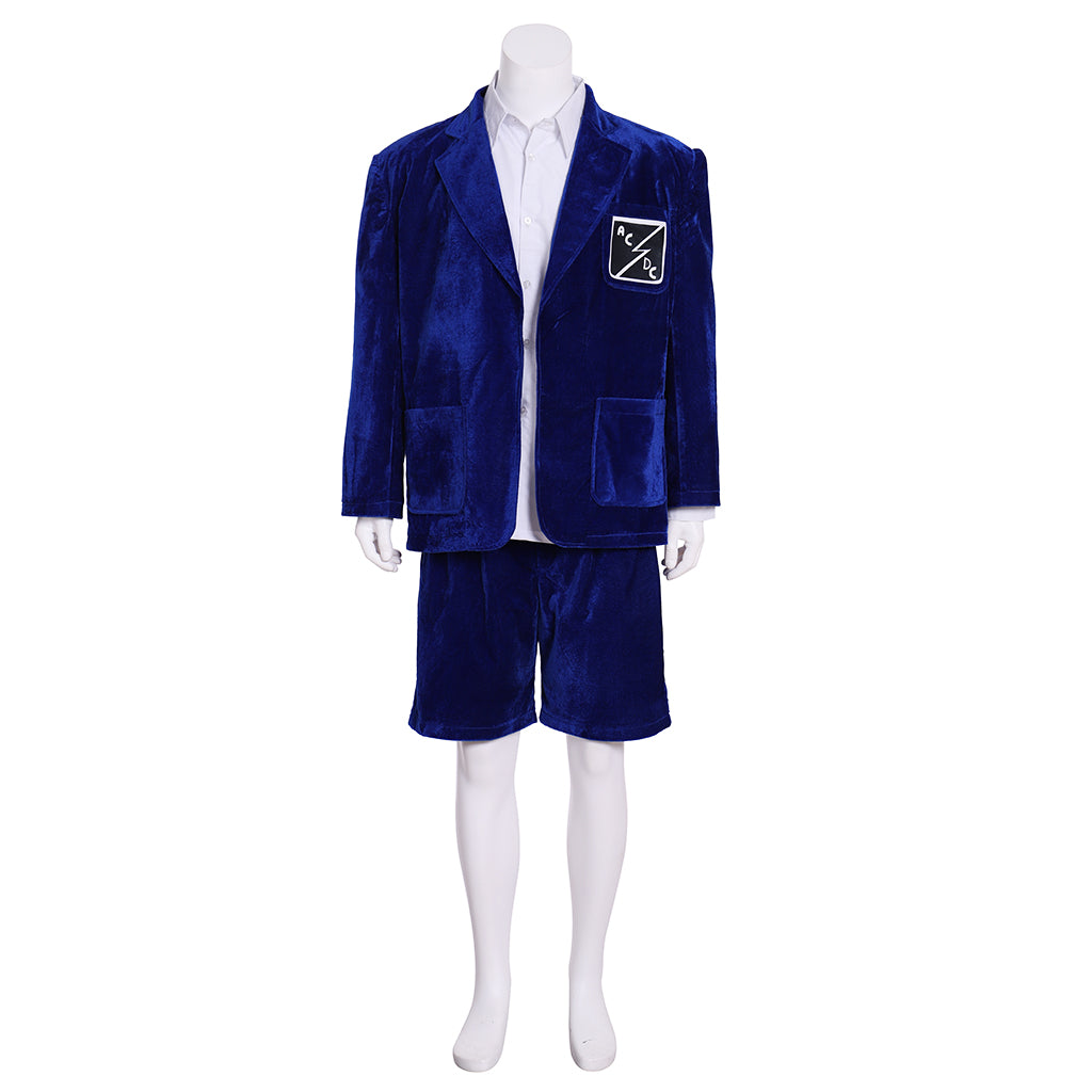 Men’s AC/DC Angus Young Cosplay Costume | School Boy Uniform Blazer Suit