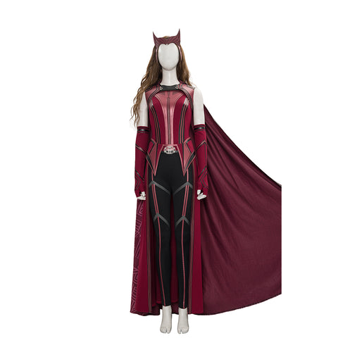 WandaVision Scarlet Witch Wanda Maximoff Second Version Cosplay Costume