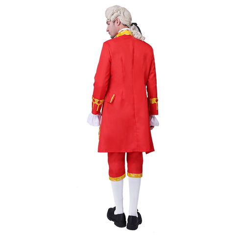 Hamilton King George III Robe Cosplay Costume – Regal King’s Outfit with Cloak | Coscomos Medieval Series