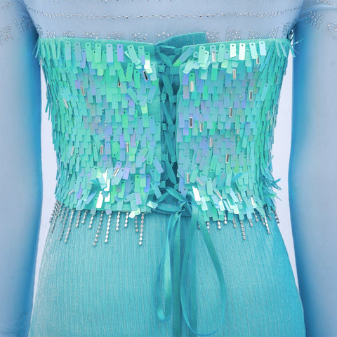 Frozen Elsa Upgrade Version Cosplay Costume