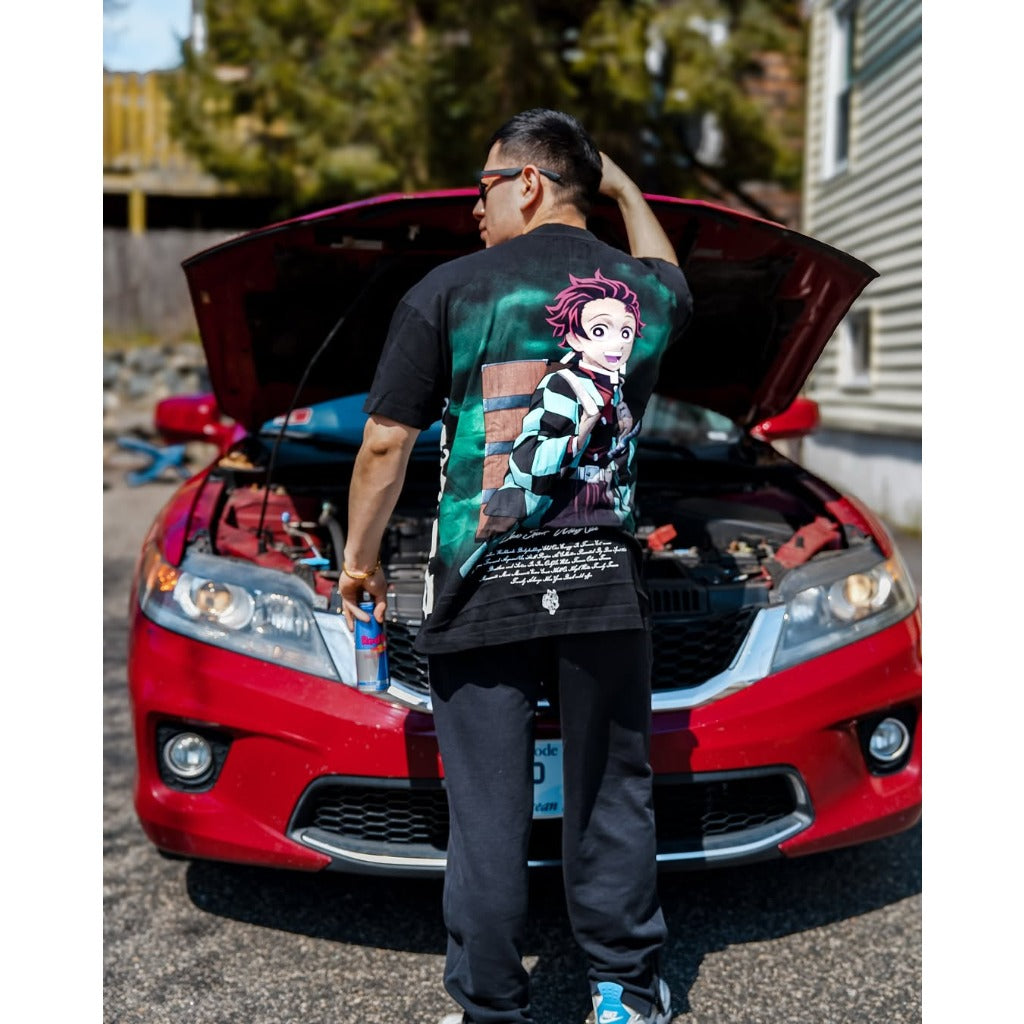 Demon Slayer: Kimetsu no Yaiba X Darcsport Wolf Pack Cotton T-Shirt