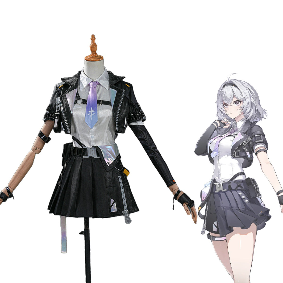 NTE: Neverness to Everness Female Lead - Zero Cosplay Costume