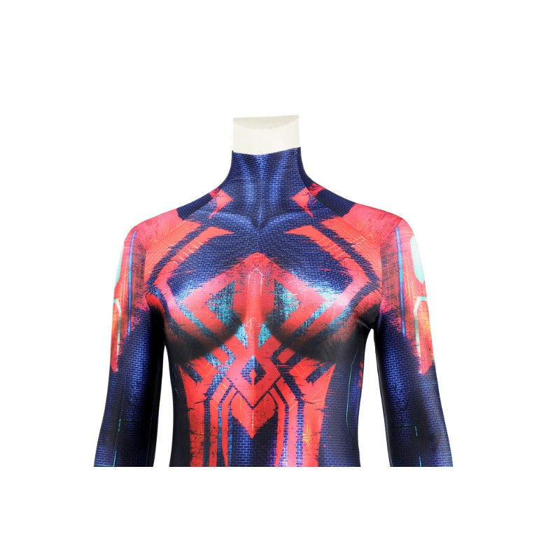 HOT Spider-Man: Across The Spider-Verse Spiderman 2099 Miguel O'Hara Jumpsuit Cosplay Costume