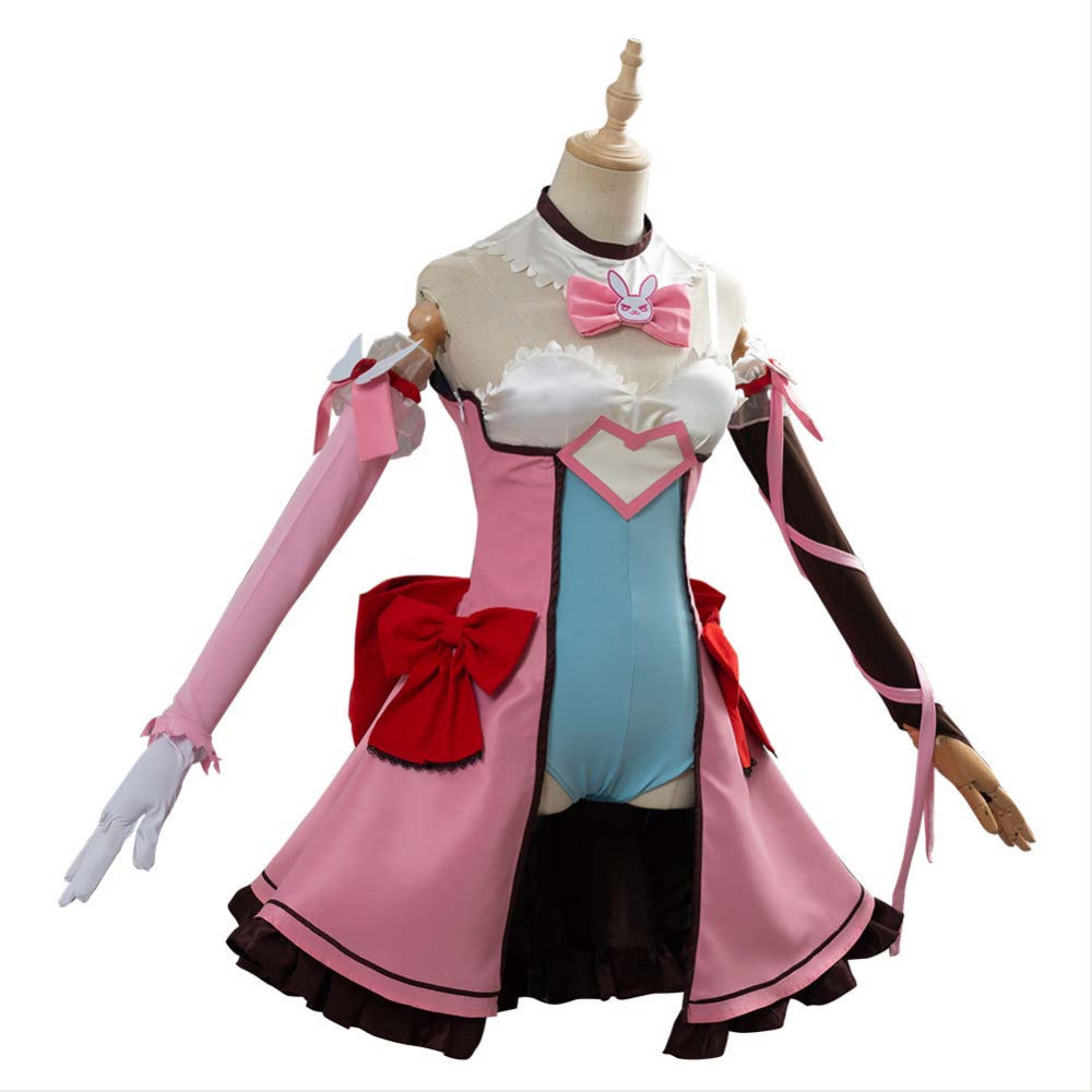 Overwatch Magical Girl D.va Song Hana Cosplay Costume - Game Character Outfit for Cosplay Events