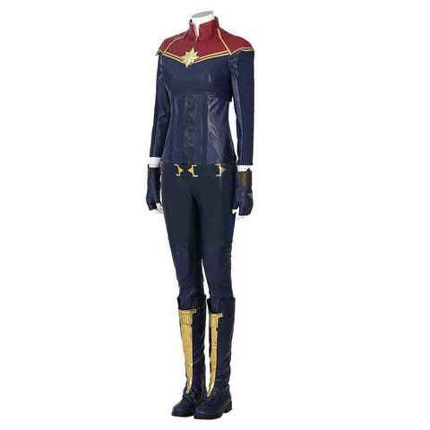 Ms Marvel Halloween Cosplay Kamala Khan Battle Suit Costume Set for Marvel Fans