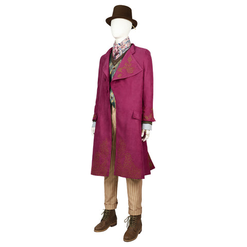 Willy Wonka Cosplay Costume - Embrace the Imagination of Wonka (2023)