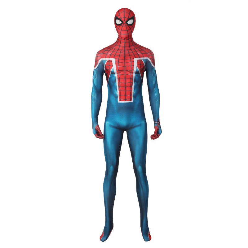 Marvel Spider-Man PS5 Spider-UK Battle Suit Cosplay Bodysuit Halloween Costume